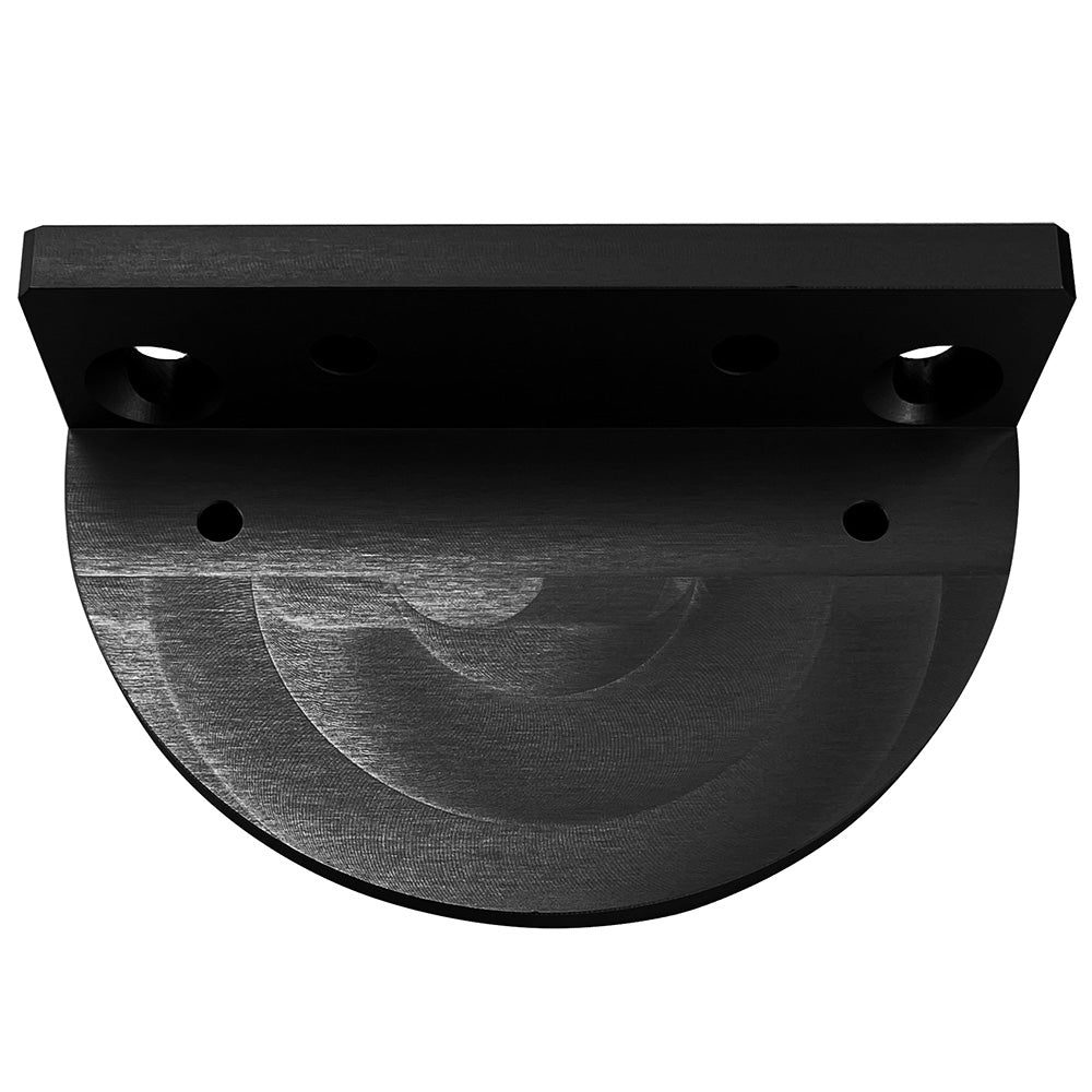 Lopolight Mounting Plate for X01 Series Vertical Sidelights - Black — marine accessories