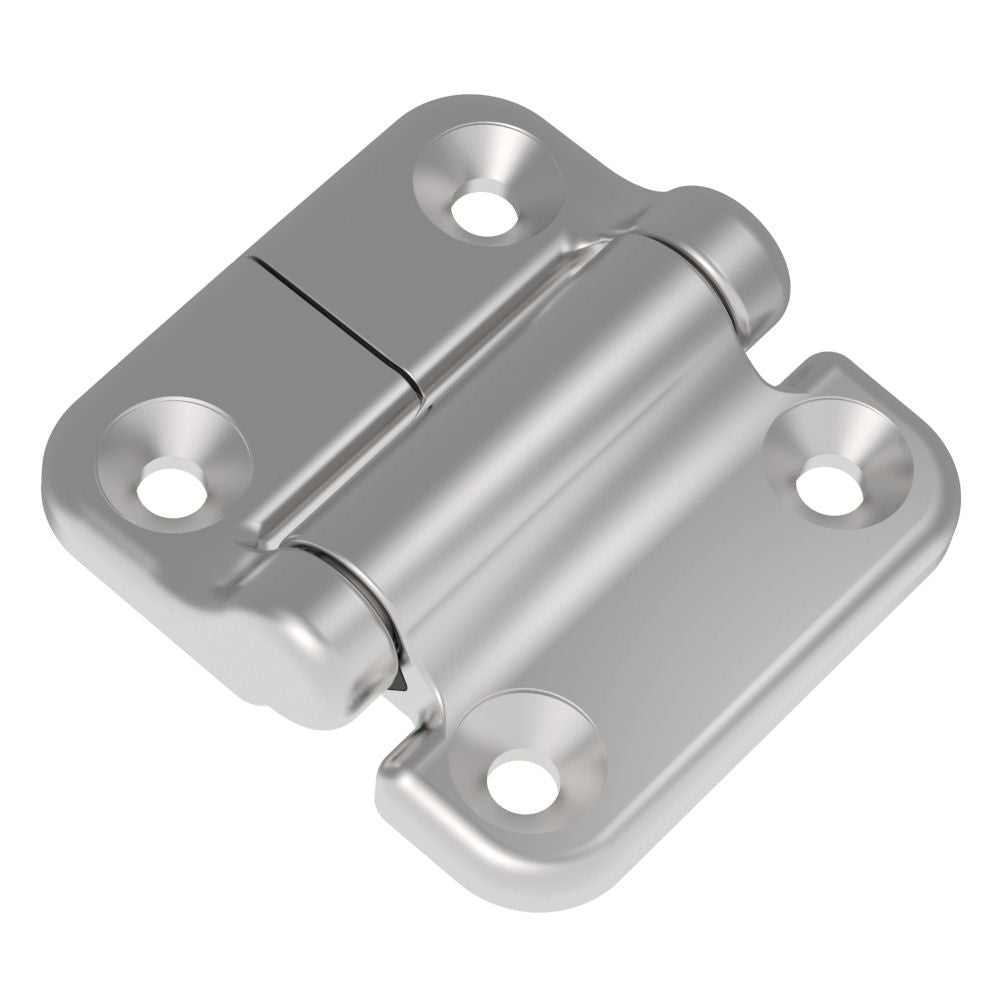 Southco Constant Torque Hinge Symmetric Forward Torque 0.9 N-m - Reverse Torque 0.9 N-m - Large Size - Stainless Steel 316 - Polished — marine hinges