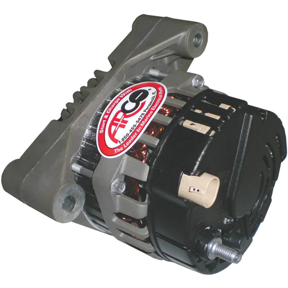ARCO Marine Premium Replacement Inboard Alternator w/55mm Multi-Groove Pulley - 12V 65A — marine alternators