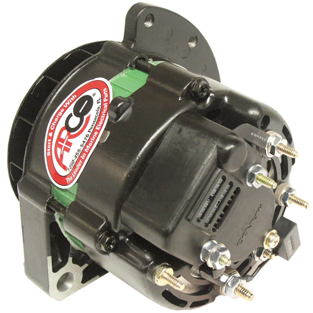 ARCO Marine Premium Replacement Universal Alternator w/Single Groove Pulley - 12V 55A — marine alternators