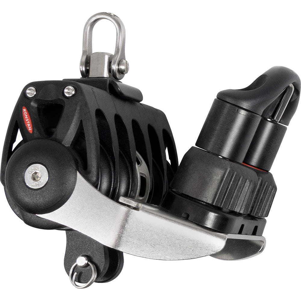 Ronstan Series 40 Orbit RT Block w/Quin, Becket, Cleat & Swivel — marine blocks