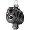 Ronstan Series 40 Orbit BB Quin Block w/Becket & Swivel Shackle — marine blocks