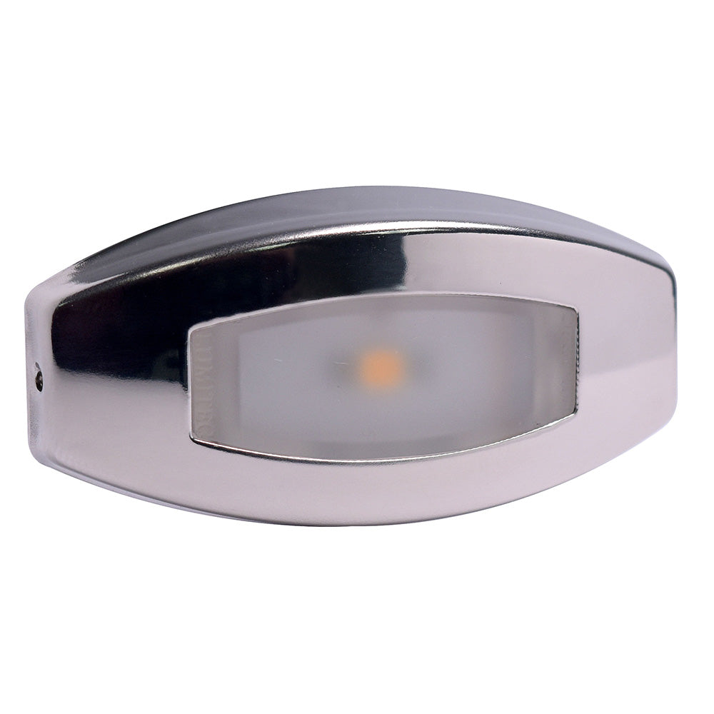 Lumitec Fiji Courtesy Light - Polished Housing - Direct RGBW Lights - 4-Pack — marine interior / courtesy light