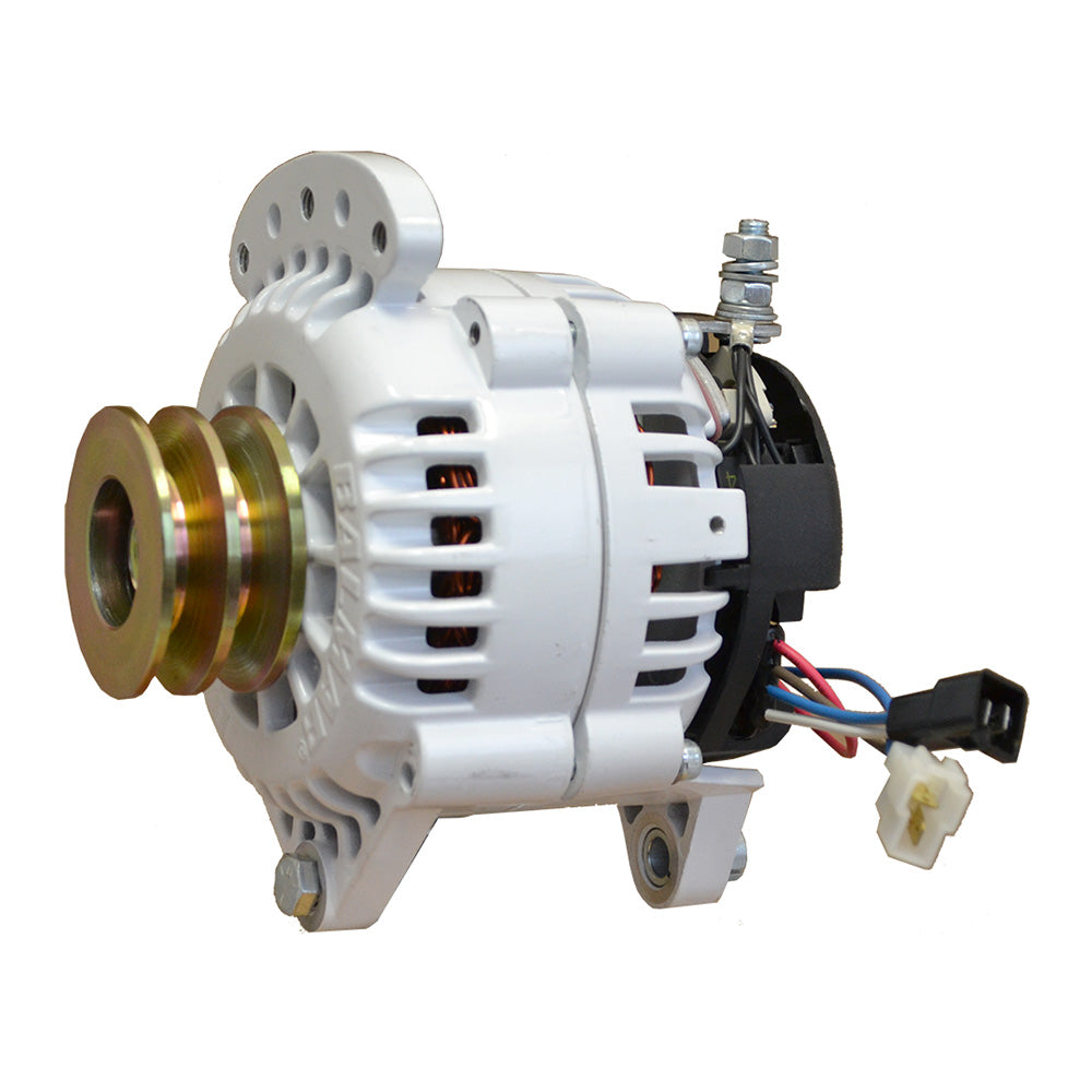 Balmar Alternator 100 AMP 12V 3.15" Dual Foot Saddle Pulley w/Isolated Ground — marine alternators