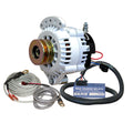 Balmar Alternator 100 AMP Kit 12V 1-2" Single Foot Spindle Mount Dual Vee Pulley Regulator & Temp Sensor — marine alternators