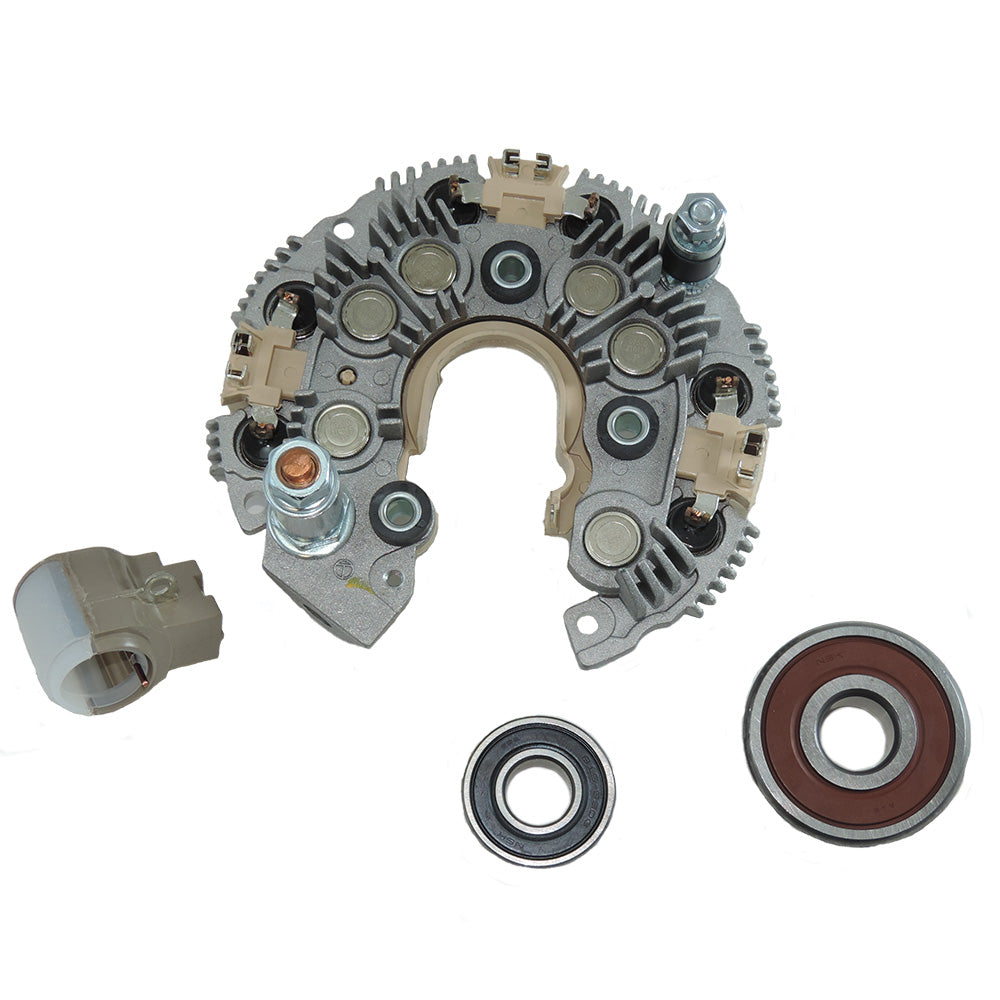 Balmar Offshore Repair Kit AT Series 200AMP 12V Includes Bearings, Brushes, Rectifier — marine alternators
