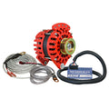 Balmar Alternator 170 AMP Kit 12V 3.15" Dual Foot Saddle K6 Pulley Regulator & Temp Sensor — marine alternators