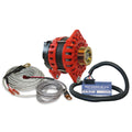 Balmar Alternator 250 AMP Kit 12V 3.15" Dual Foot Saddle K6 Pulley Regulator & Temp Sensor — marine alternators