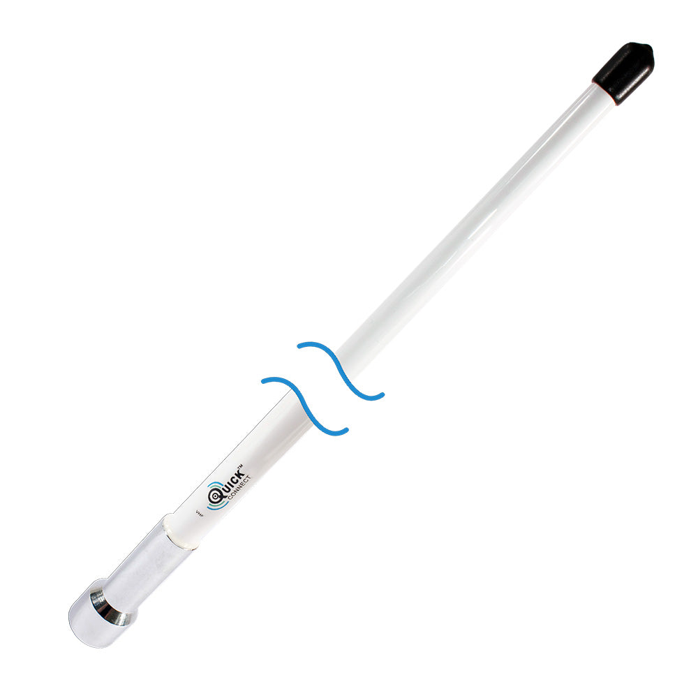 Shakespeare VHF 4' QuickConnect™ 3dB f/QCM Series Mounts — marine antennas