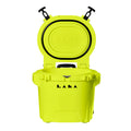 LAKA Coolers 30 Qt Cooler w/Telescoping Handle & Wheels - Yellow — marine outdoor