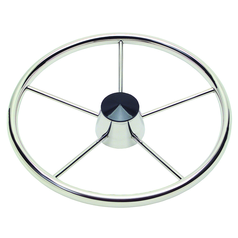Schmitt Marine Destroyer Wheel - 13.5" Model 170 - Fits 3/4" Tapered Shaft — marine steering wheels