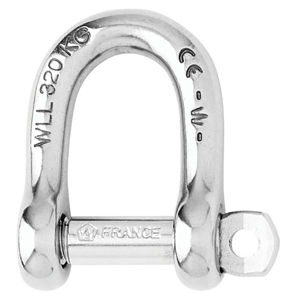 Wichard Marine Wichard Self-Locking D Shackle - 12mm Diameter - 15/32" — marine shackles/rings/pins