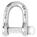 Wichard Marine Wichard Not Self-Locking D Shackle - 14mm Diameter - 9/16" — marine shackles/rings/pins