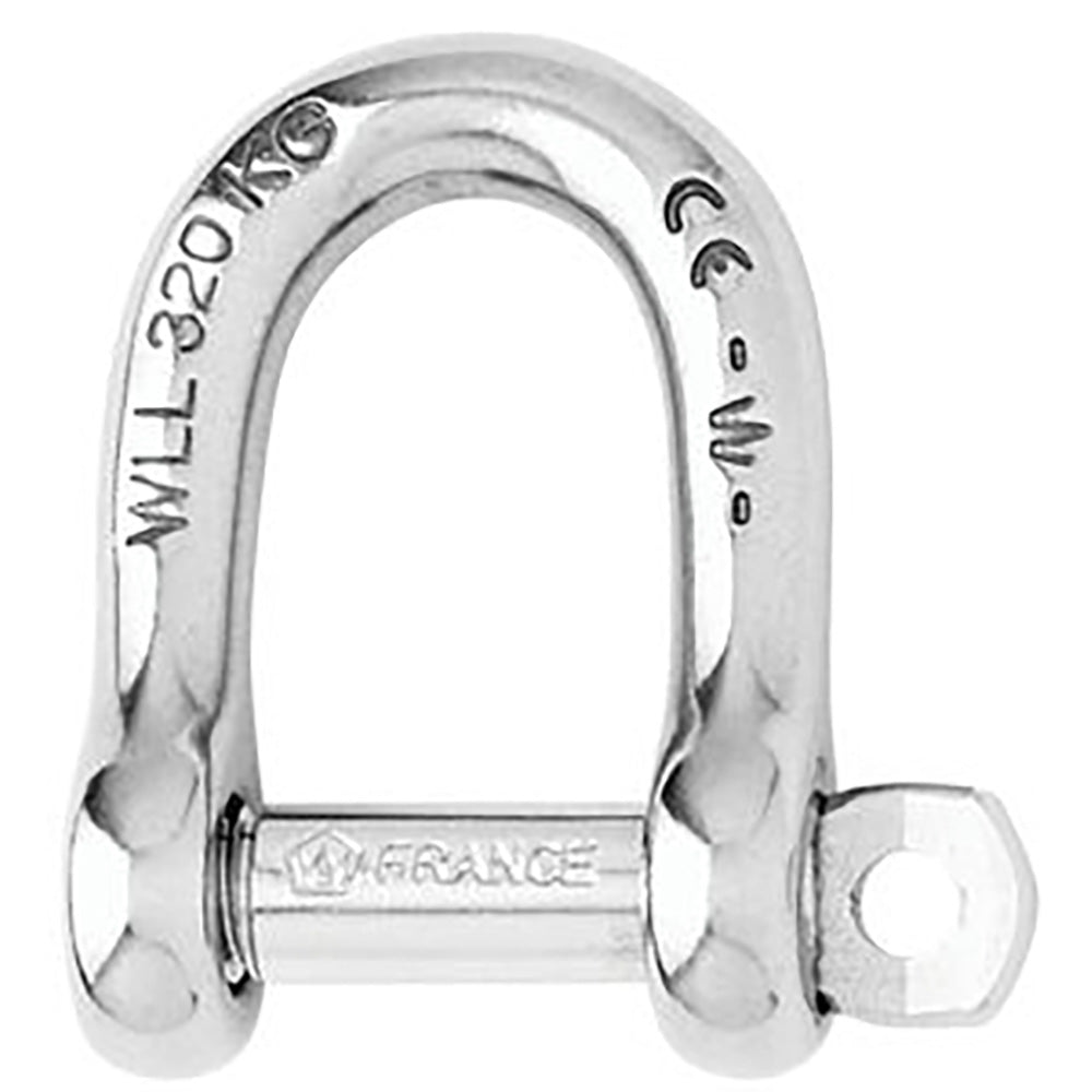 Wichard Marine Wichard Not Self-Locking D Shackle - 14mm Diameter - 9/16" — marine shackles/rings/pins