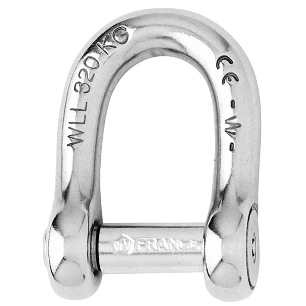 Wichard Marine Wichard Self-Locking Allen Head Pin D Shackle - 8mm Diameter - 5/16" — marine shackles/rings/pins