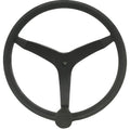 Uflex USA Uflex - V46 - 13.5" Stainless Steel Steering Wheel w/Speed Knob - Black — marine steering wheels