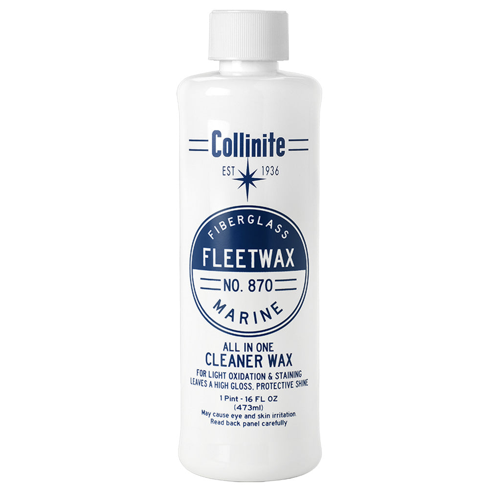 Collinite 870 Marine Fiberglass Fleetwax - 16oz — marine cleaning