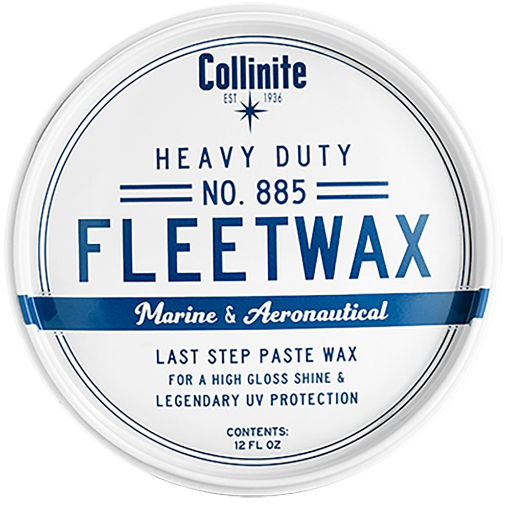 Collinite 885 Heavy Duty Fleetwax Paste - 12oz — marine cleaning