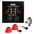 Fireboy-Xintex Propane Fume Detector, 2 Channel, 2 Sensors, Solenoid Valve & Control & 20' Cable - 24V DC — marine fume detectors