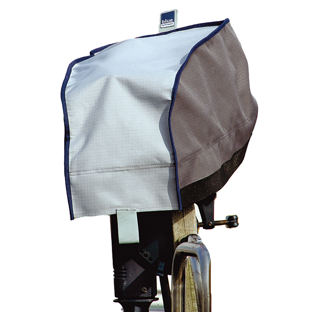 Blue Performance Outboard Motor Cover for 3.3HP Motor — marine accessories