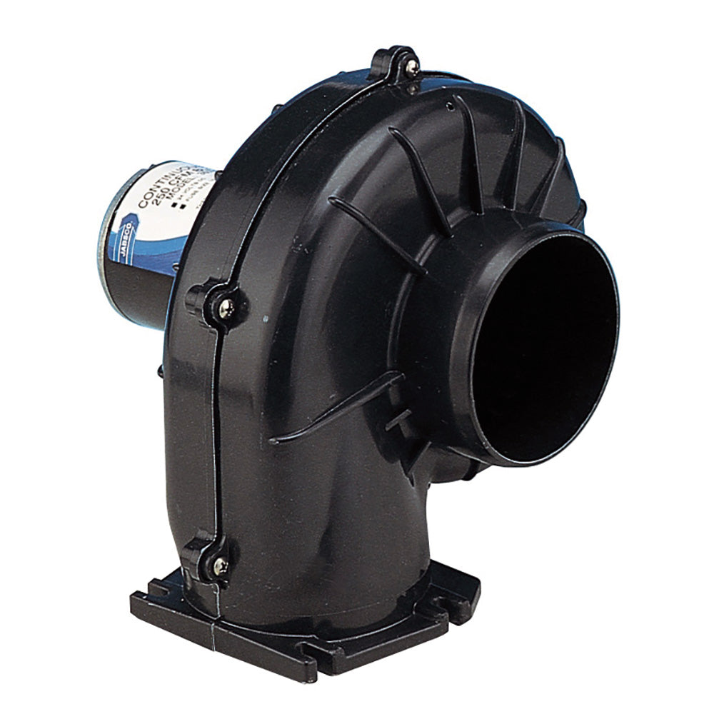 Jabsco 4" Flangemount Heavy Duty Blower - 24V - 250 CFM — marine blowers & heaters