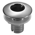 Attwood Marine Attwood Stainless Steel Thru-Hull Short Straight Barbed - 1-1/4" Inner Diameter — marine thru-hull fittings