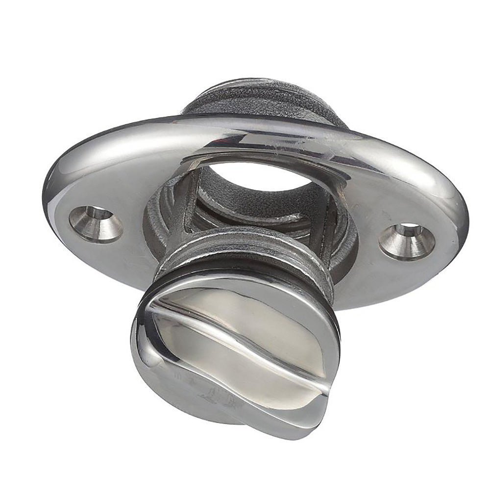 Attwood Marine Attwood Stainless Steel Garboard Drain Plug - 7/8" Diameter — marine fittings