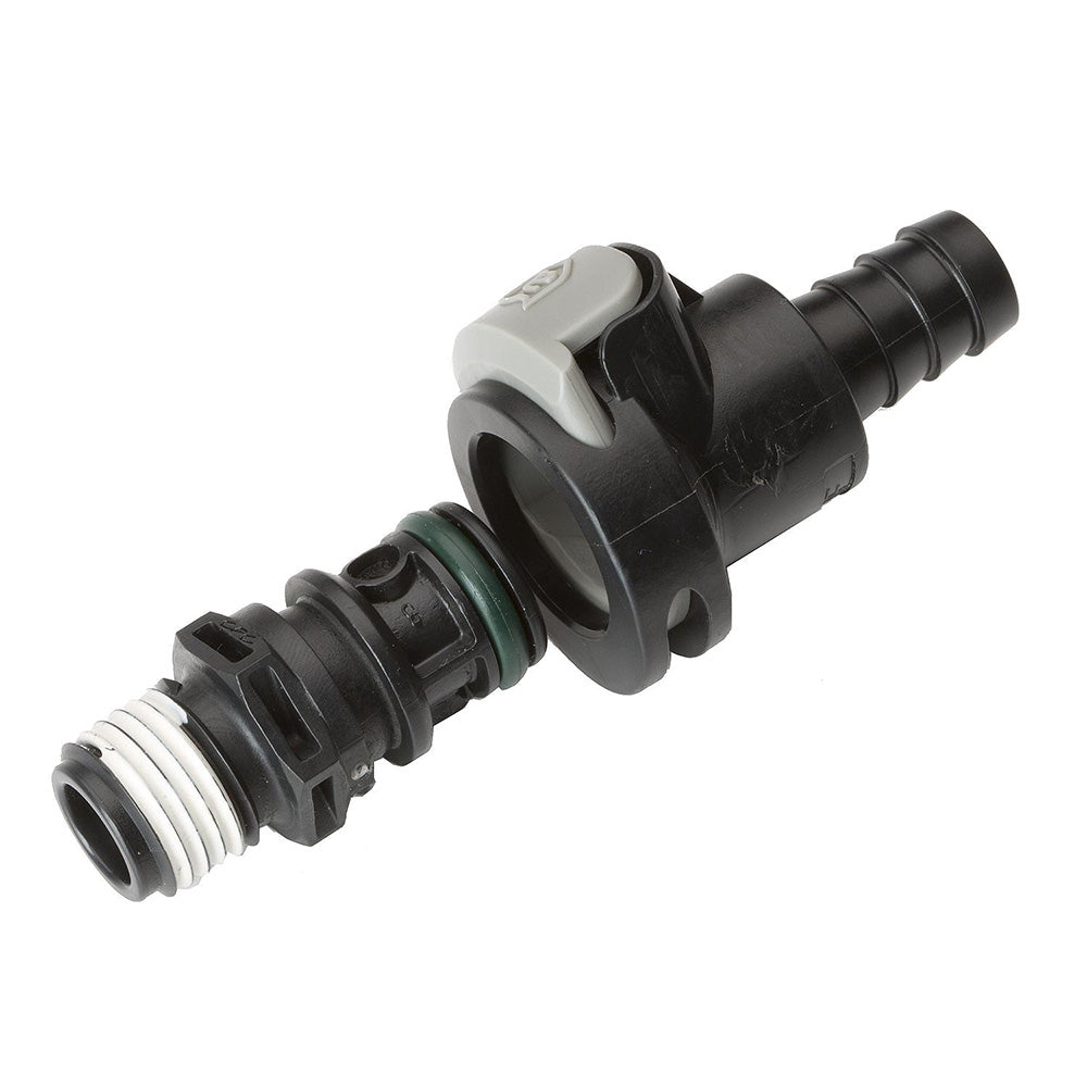 Attwood Marine Attwood Universal Sprayless Connector - Male & Female — marine fuel hose & fittings