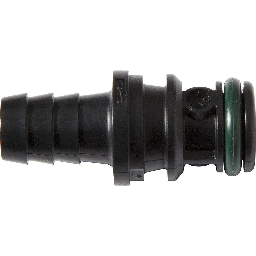 Attwood Marine Attwood Universal Sprayless Connector - Tank Male (1/4" NPT w/Thread Sealant) — marine fuel hose & fittings