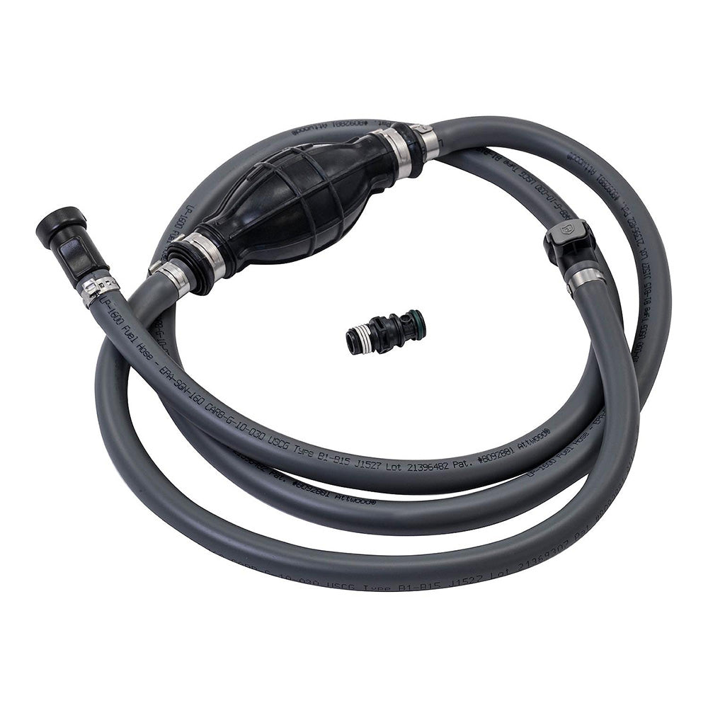 Attwood Marine Attwood Johnson/Evinrude Fuel Line Kit - 3/8" Diameter x 6' Length — marine fuel hose & fittings