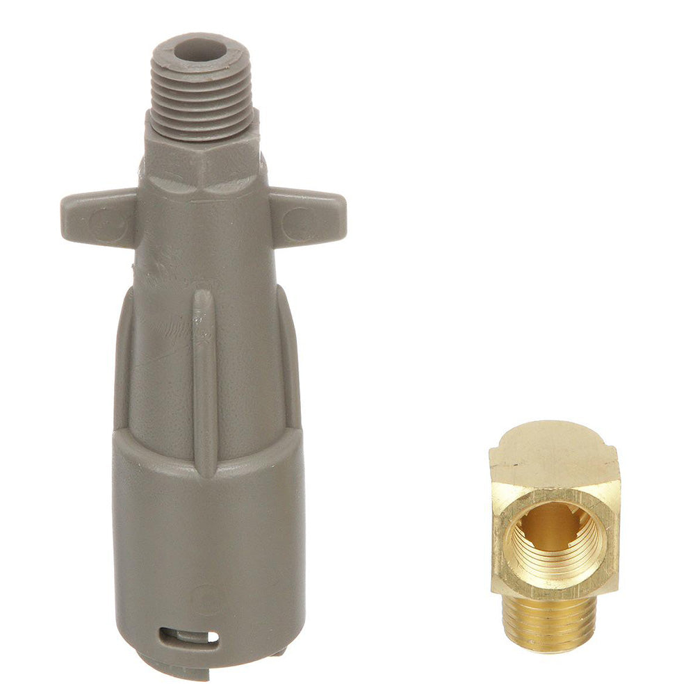 Attwood Marine Attwood Mercury Twist-Lock Female Tank Fitting - Nylon — marine fuel hose & fittings