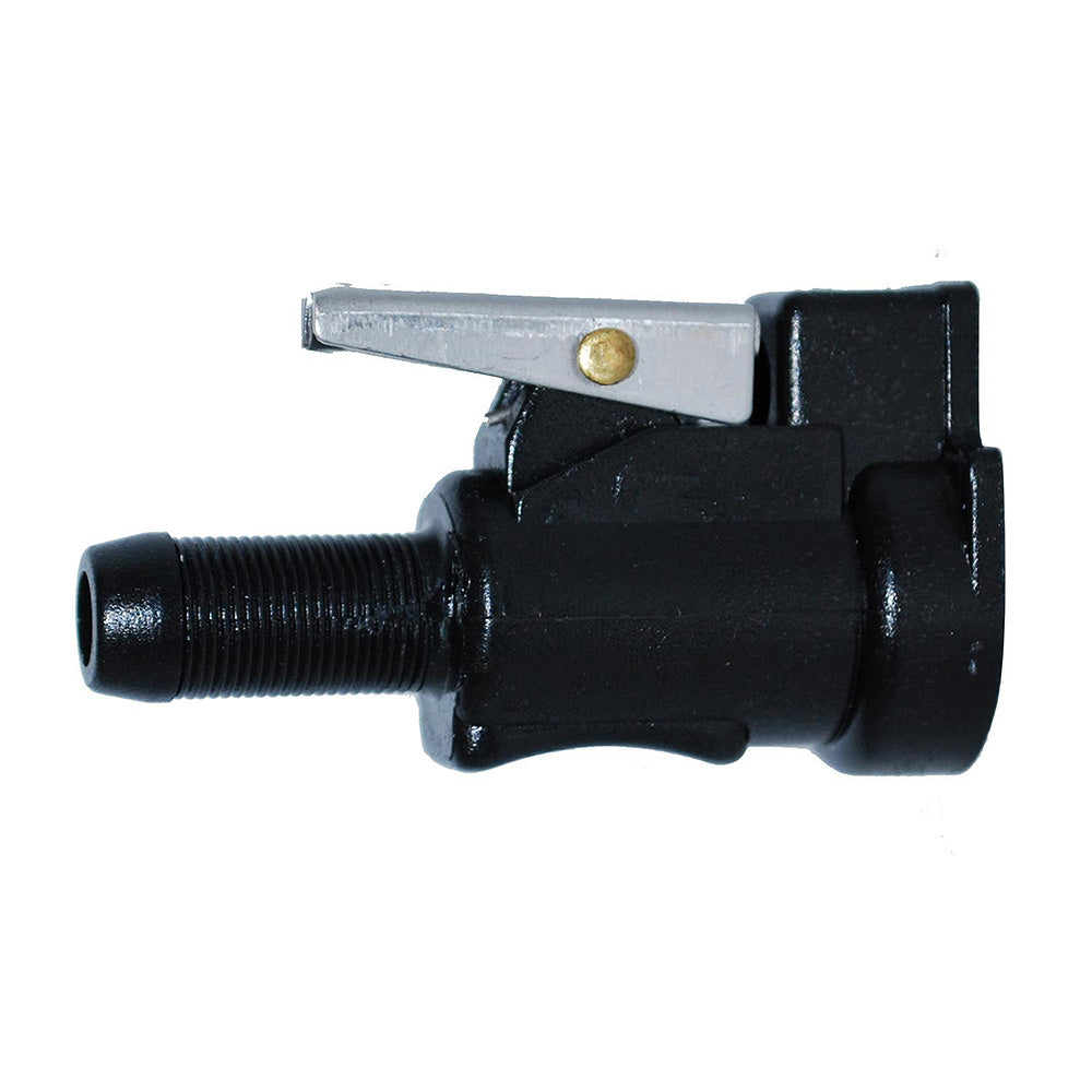 Attwood Marine Attwood Johnson/Evinrude/OMC Female Hose Fitting - Tank Or Engine End - 5/16" Barb — marine fuel hose & fittings