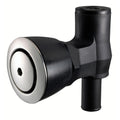 Attwood Marine Attwood 90° P-Trap Fuel Tank Vent - Flush Mount - Black w/Stainless Steel Vent Head — marine vents
