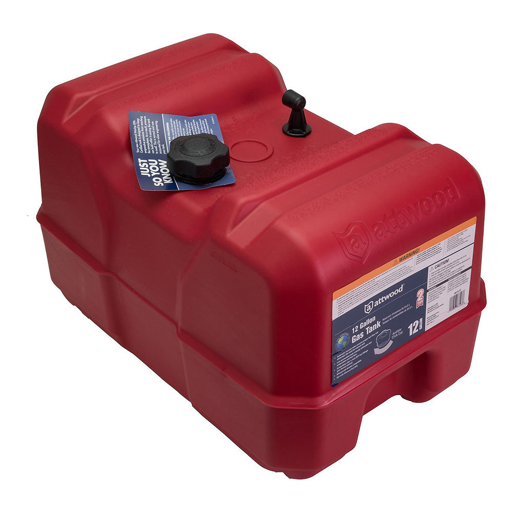 Attwood Marine Attwood Portable Fuel Tank - 12 Gallon w/o Gauge — marine fuel tanks
