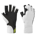 Mustang Survival Mustang Traction UV Open Finger Gloves - White & Black - Large — marine apparel