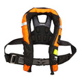 First Watch FW-40PRO Ergo Auto Inflatable PFD w/Harness - Hi-Vis Orange & Black — marine personal flotation devices