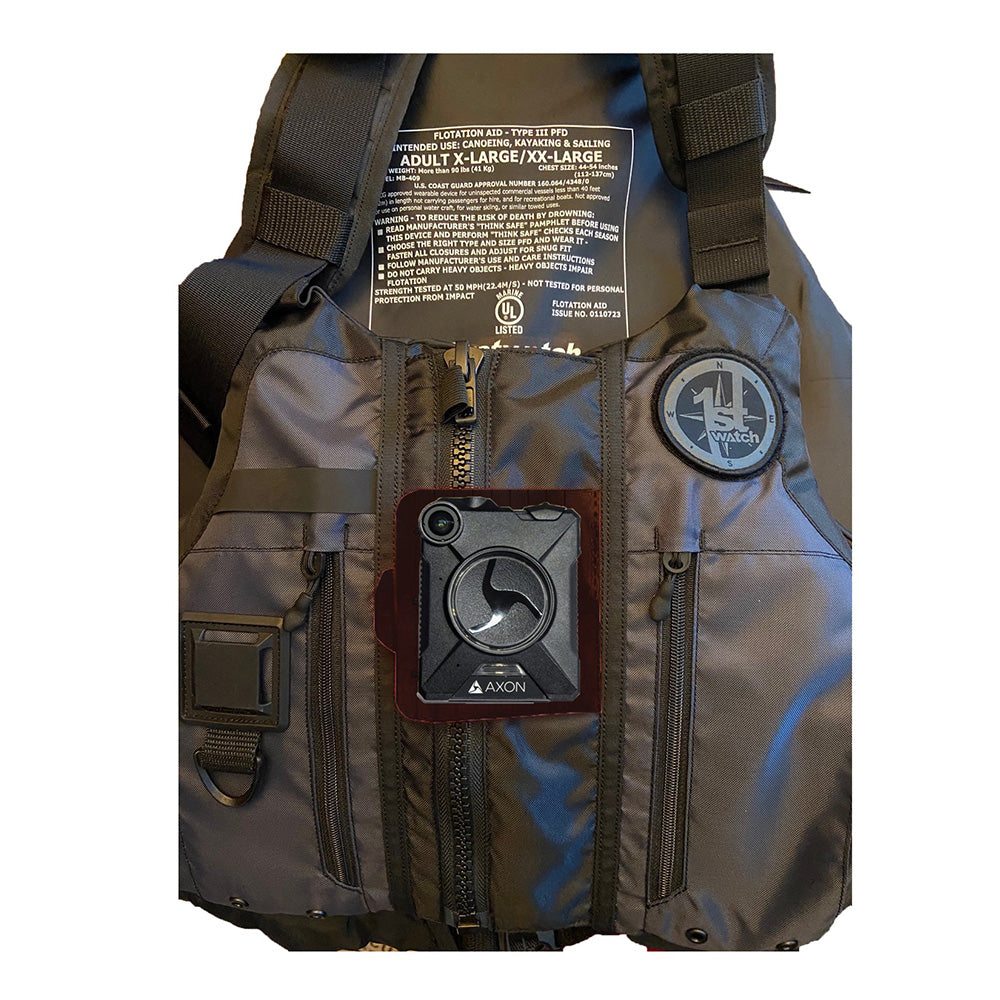 First Watch Body Cam Flap f/AV-1000 Kayak Style Duty PFDs — marine accessories