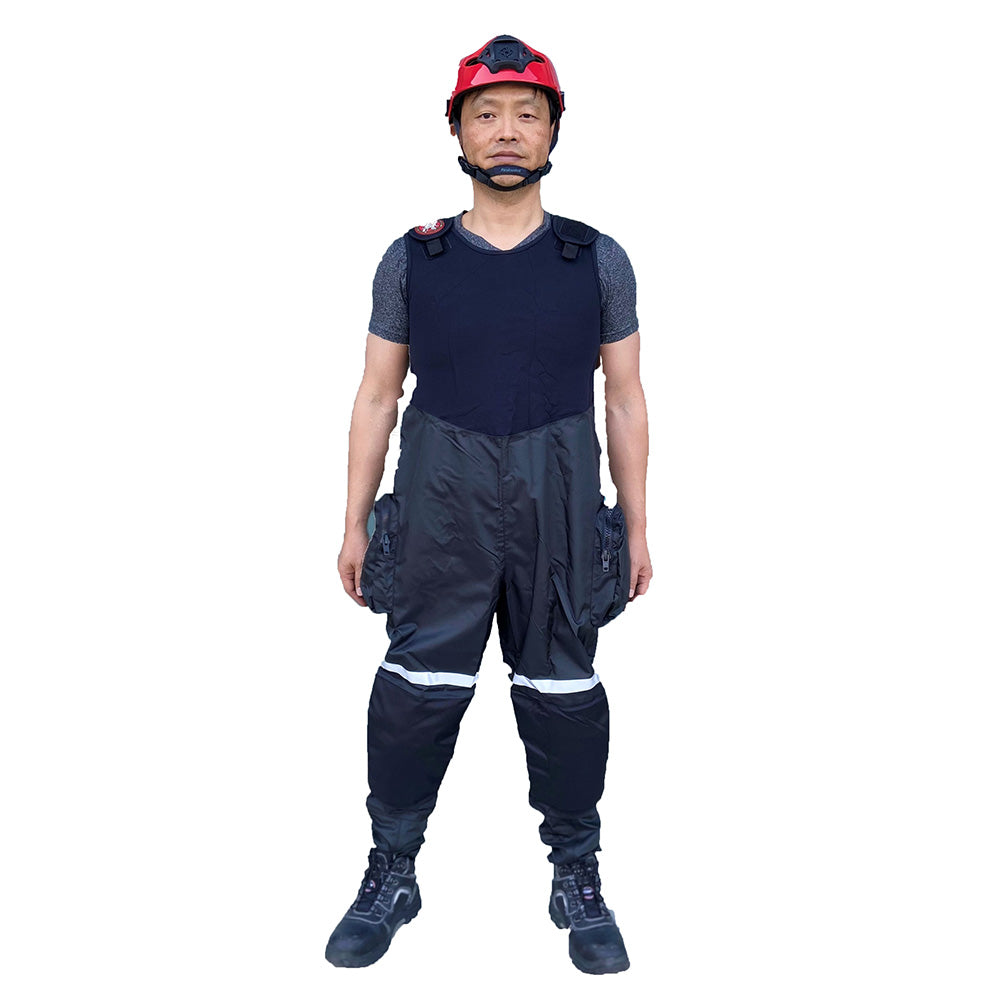 First Watch Responder Utility Waders - Black/Grey - 2XL/3XL — marine immersion/dry/work suits