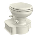 Dometic Bone M65 Marine Gravity Toilet - Elongated Seat Size w/Foot Pedal — marine portable toilets