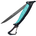 Toadfish Stowaway Folding Fillet Knife w/Built-In Carabiner - 7" — marine deck / galley