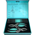 Toadfish Crab/Lobster Tool Set - 2 Shell Cutters & 4 Seafood Forks — marine deck / galley