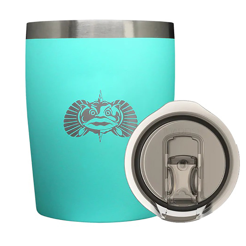 Toadfish Non-Tipping 10oz Rocks Tumbler - Teal — marine deck / galley