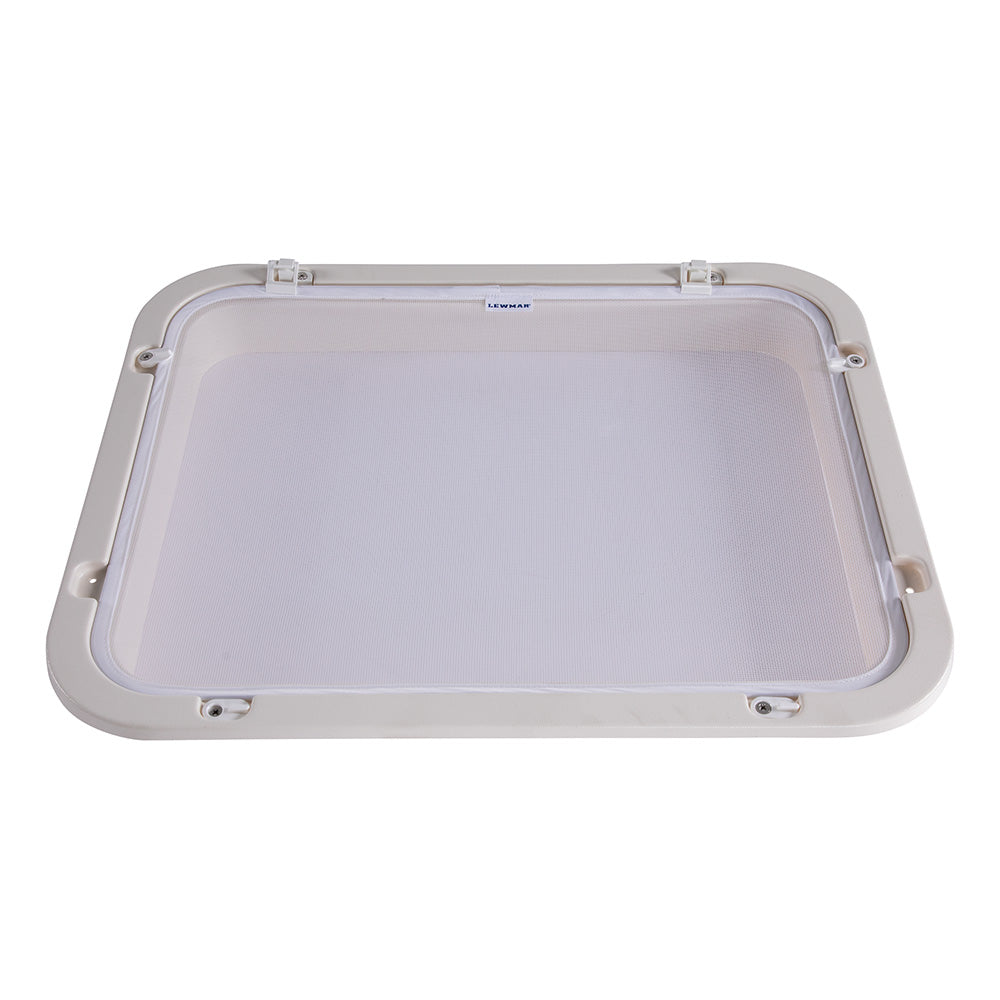 Lewmar White Trim Ring & Screen Kit — marine hatches