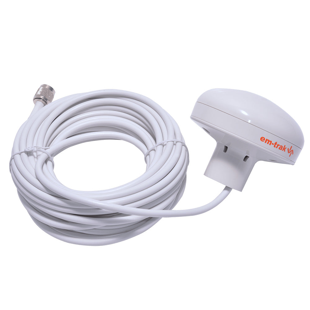 em-trak GPS100 GPS Antenna — marine antenna mounts & accessories
