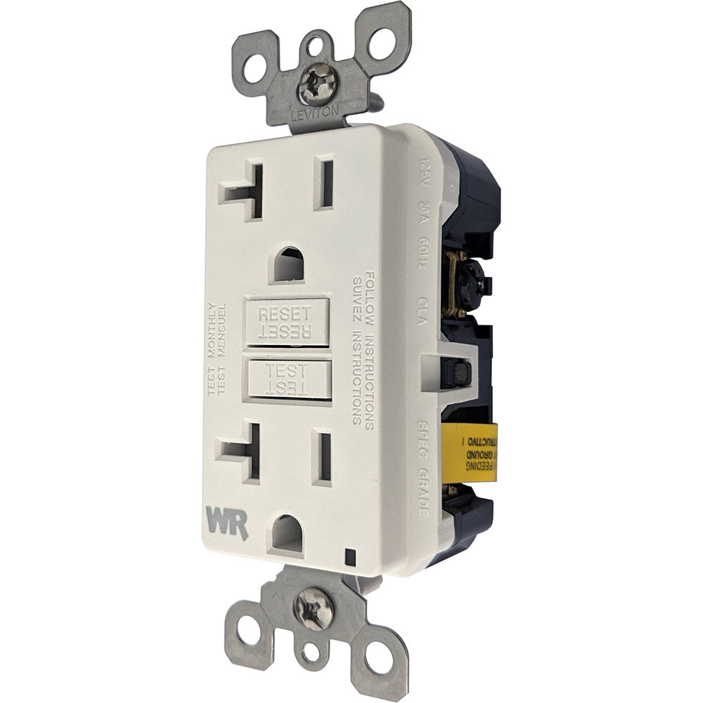 Blue Sea Systems Blue Sea 1698 Marine-Grade Dual GFCI Receptacle — marine accessories