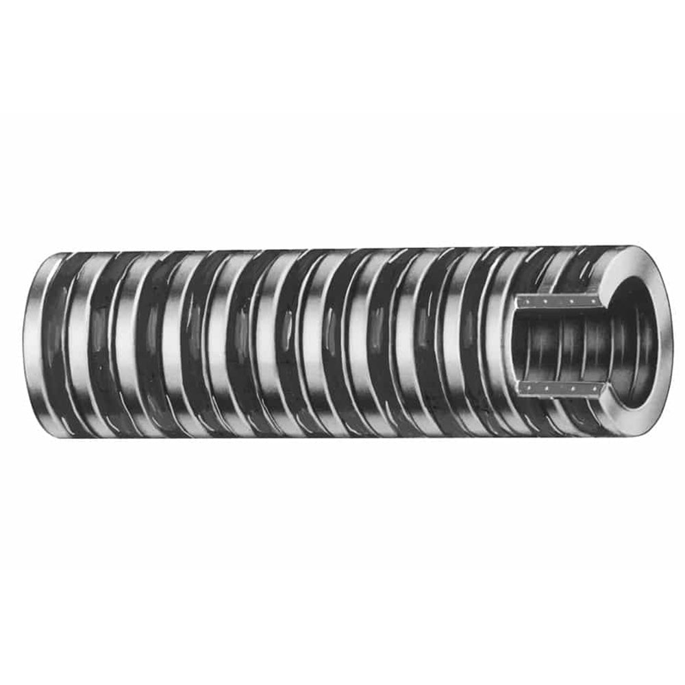 Trident Marine 3/4" x 50' Heavy Duty PVC Bilge & Livewell Hose (FDA) - Clear w/Black Helix — marine hose