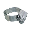 Trident Marine 316 SS Non-Perforated Worm Gear Hose Clamp - 3/8" Band - 7/16"–21/32" Clamping Range - 10-Pack - SAE Size 4 — marine accessories