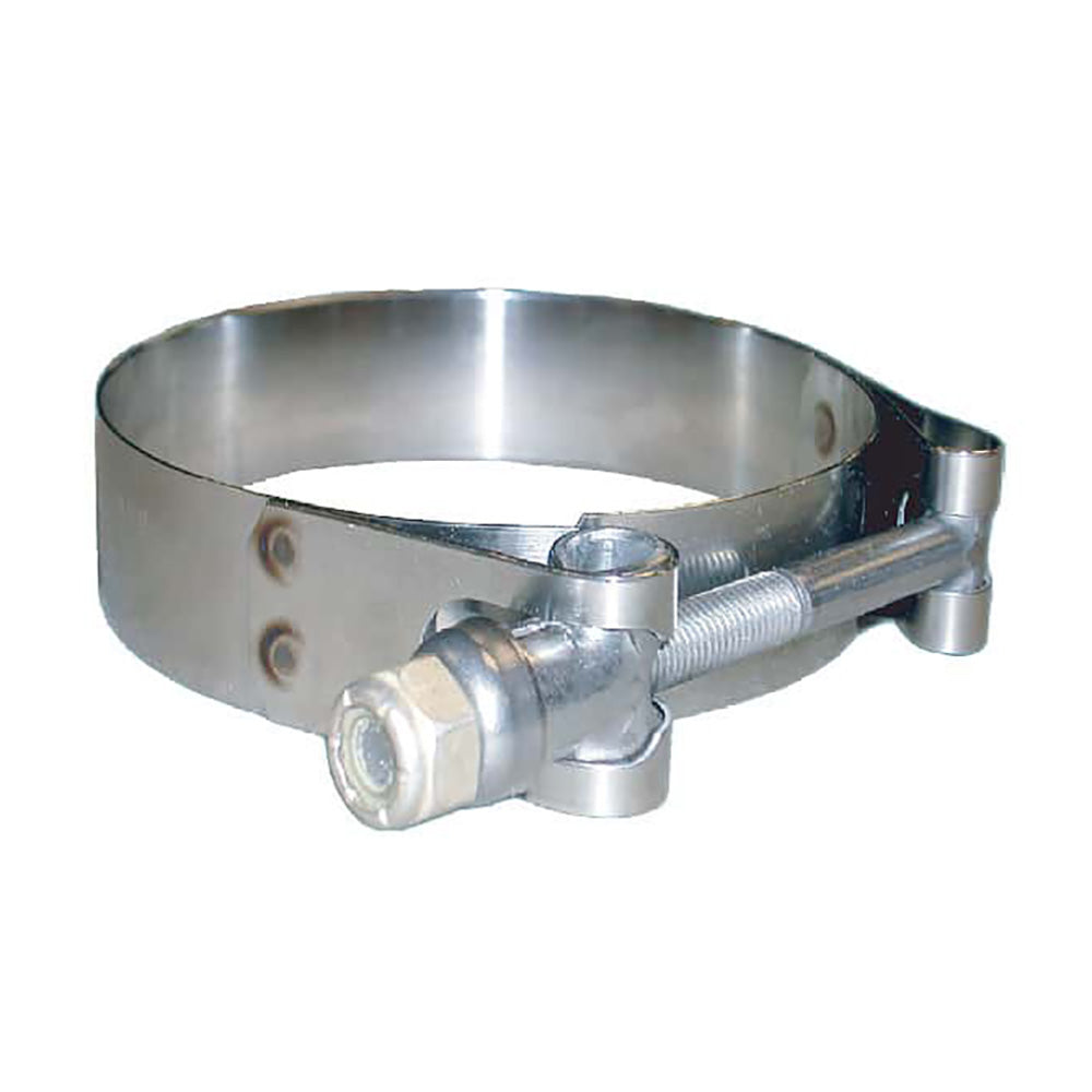 Trident Marine 316 SS T-Bolt Clamp - 3/4" Band - 6.30"-6.74" Range - 10-Pack — marine accessories