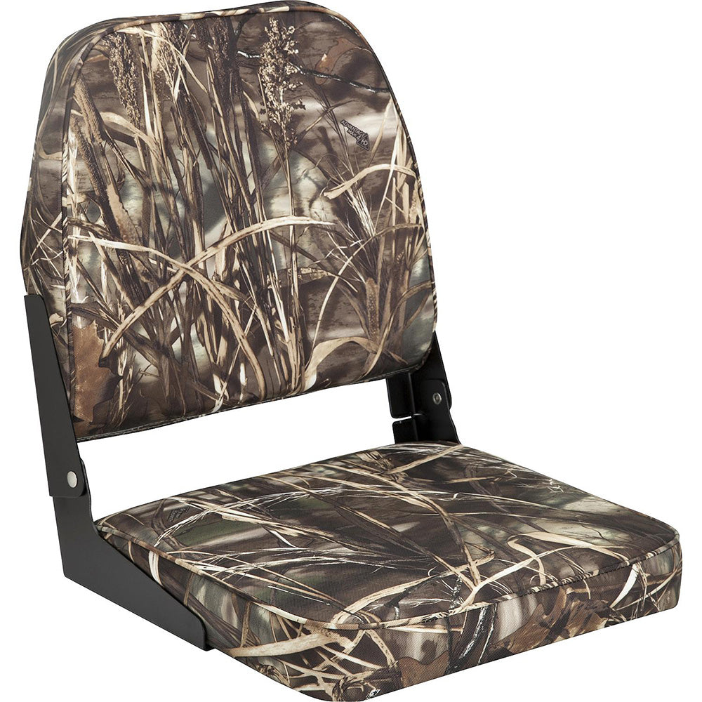 Attwood Marine Attwood Swivl-Eze Low Back Padded Flip Seat - Camo — marine seating