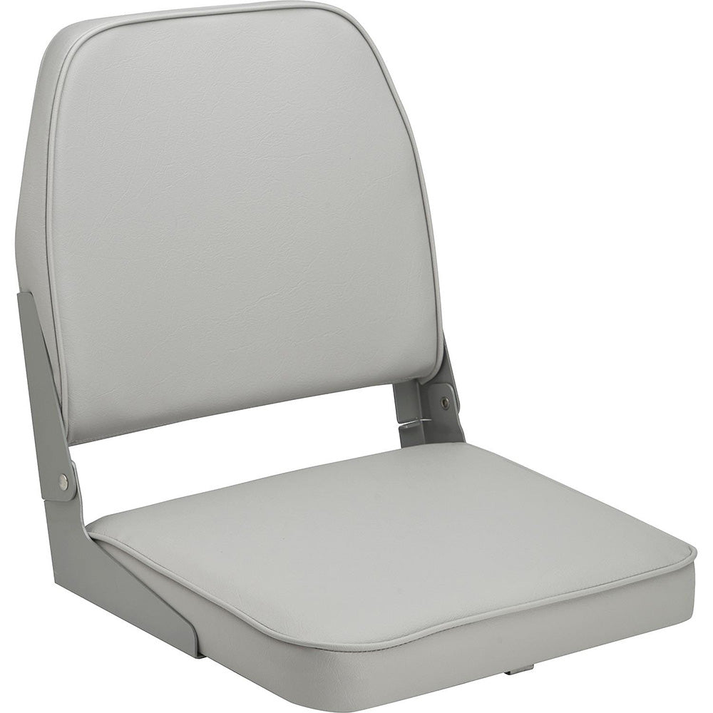 Attwood Marine Attwood Swivl-Eze Low Back Padded Flip Seat - Grey — marine seating